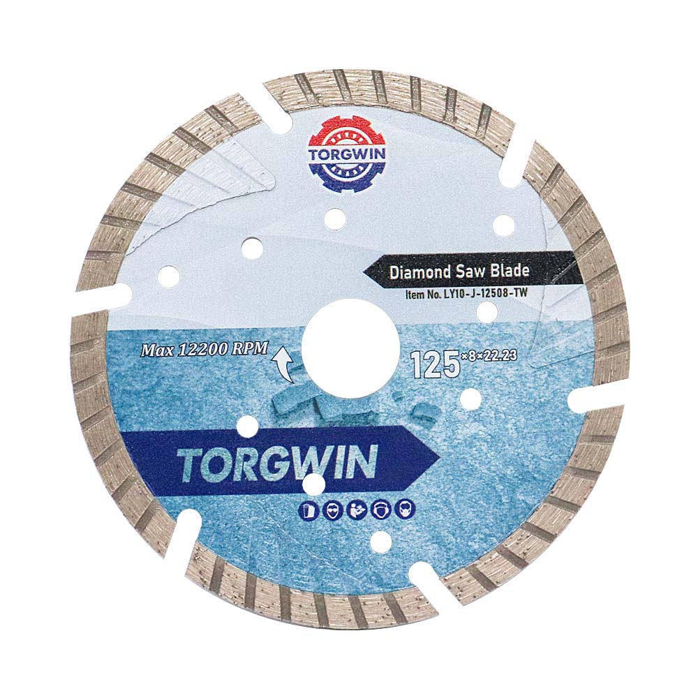 125mm Segmented Diamond Saw Blade na may proteksiyon na ngipin