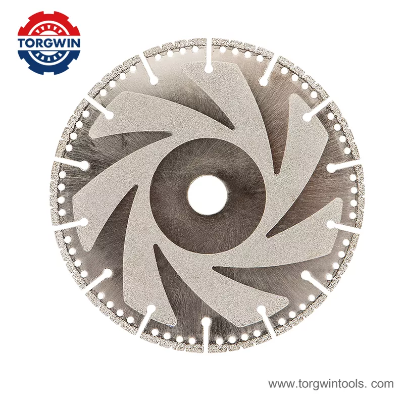 Brazed at Electroplated Diamond Saw Blade