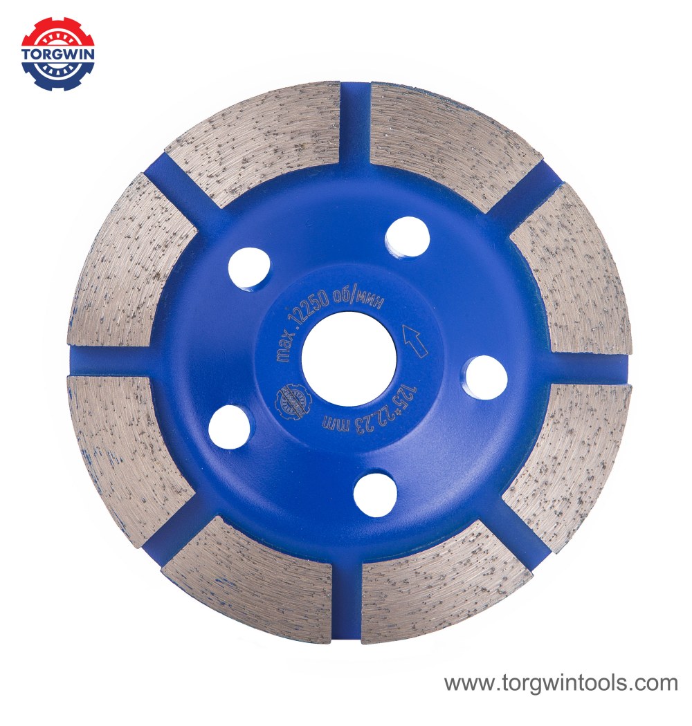 High Frequency Welding Grinding Wheel na May Turbo Teeth 125mm