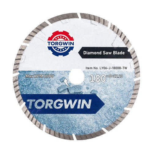 Segmented Diamond Saw Blade na may proteksiyon na ngipin