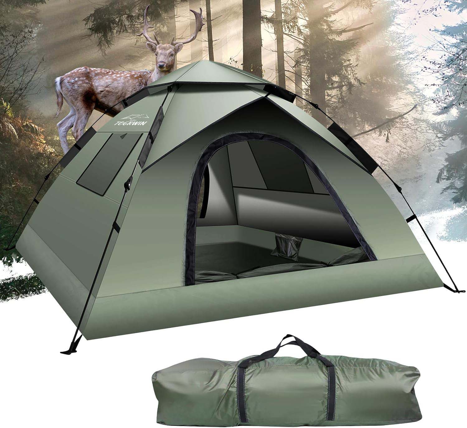 Torgwin instant pop up tent para sa kamping